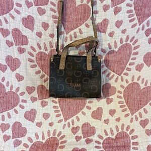 Guess Brown and Tan Women's Bag